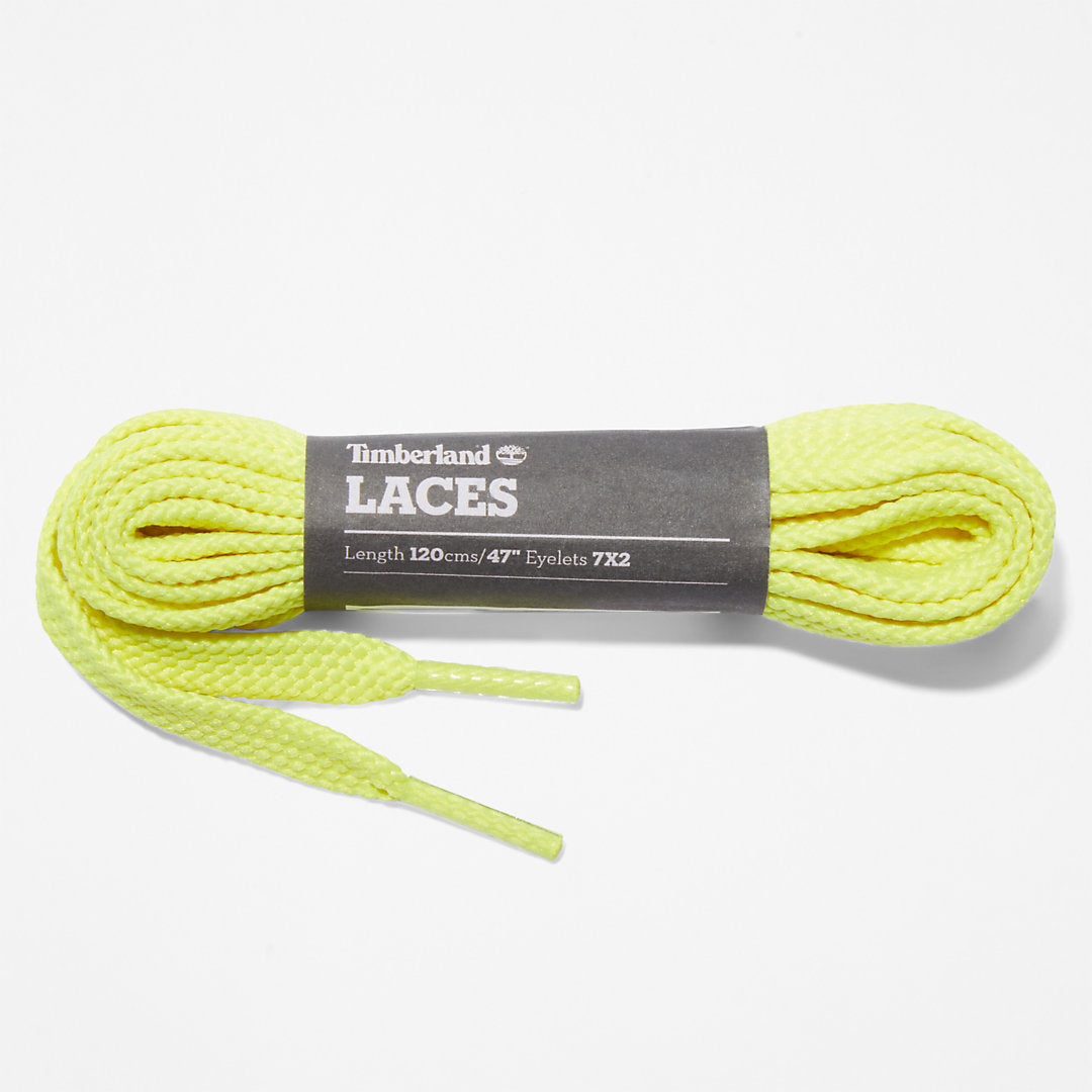 Mens 119.4cm / 47" Flat Replacement Laces in Yellow - Timberland