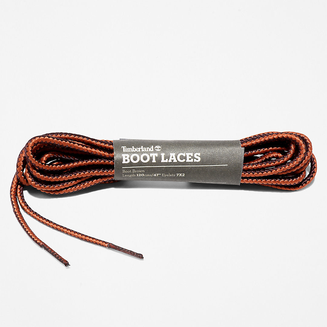 Mens 120cm/47'' Replacement Boot Laces in Brown - Timberland