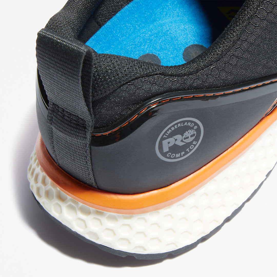 Mens Timberland PRO® Reaxion Work Shoe for Men in Black/Orange - Timberland