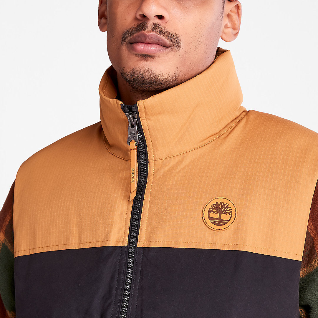 Mens Welch Mountain Puffer Vest for Men in Black - Timberland
