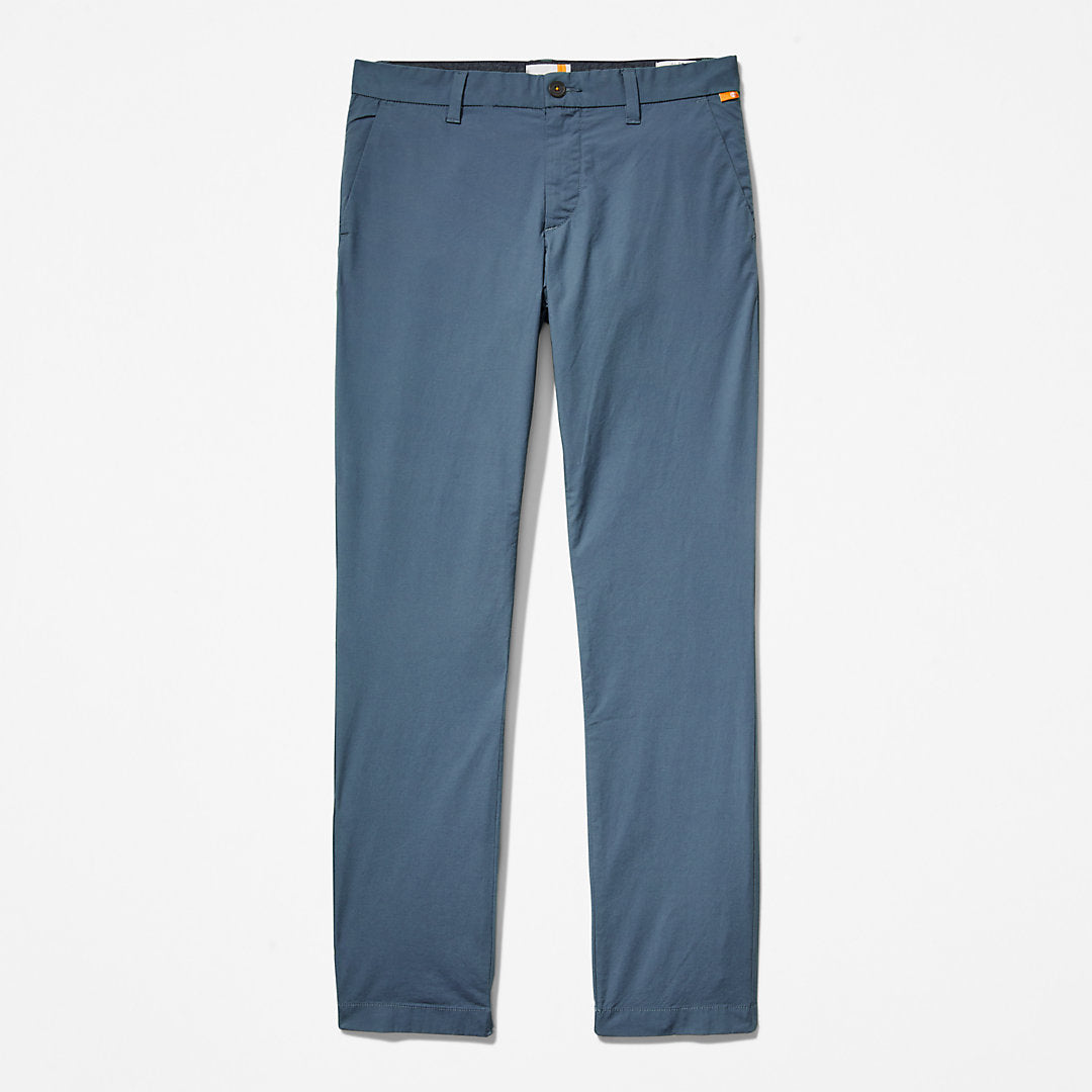 Mens Sargent Lake Stretch Chinos for Men in Blue - Timberland
