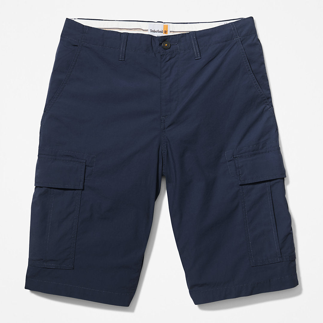 Mens Poplin Cargo Shorts for Men in Navy - Timberland