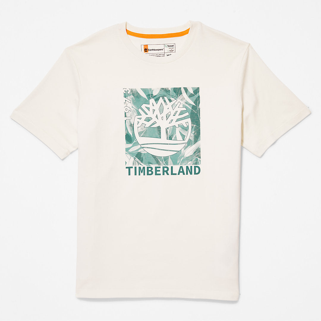 Mens Refibra™ Graphic T-Shirt for Men in White - Timberland