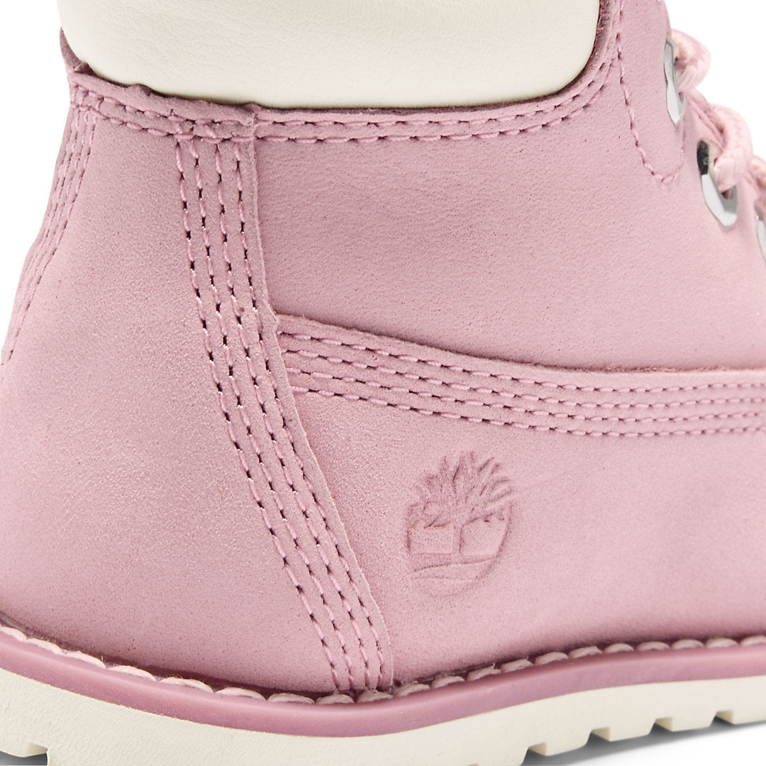 Kids Toddler Pokey Pine 6-Inch Side-Zip Boots in Pink - Timberland