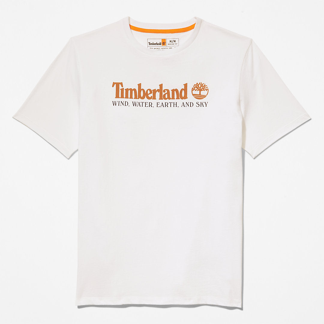 Mens Wind, Water, Earth and Sky™ T-Shirt for Men in White - Timberland