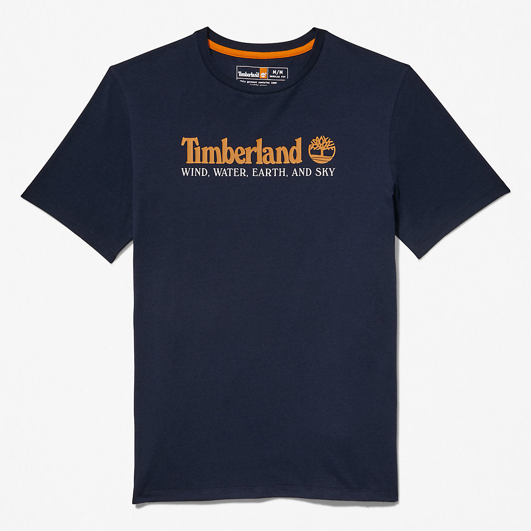 Mens Wind, Water, Earth and Sky™ T-Shirt for Men in Navy - Timberland