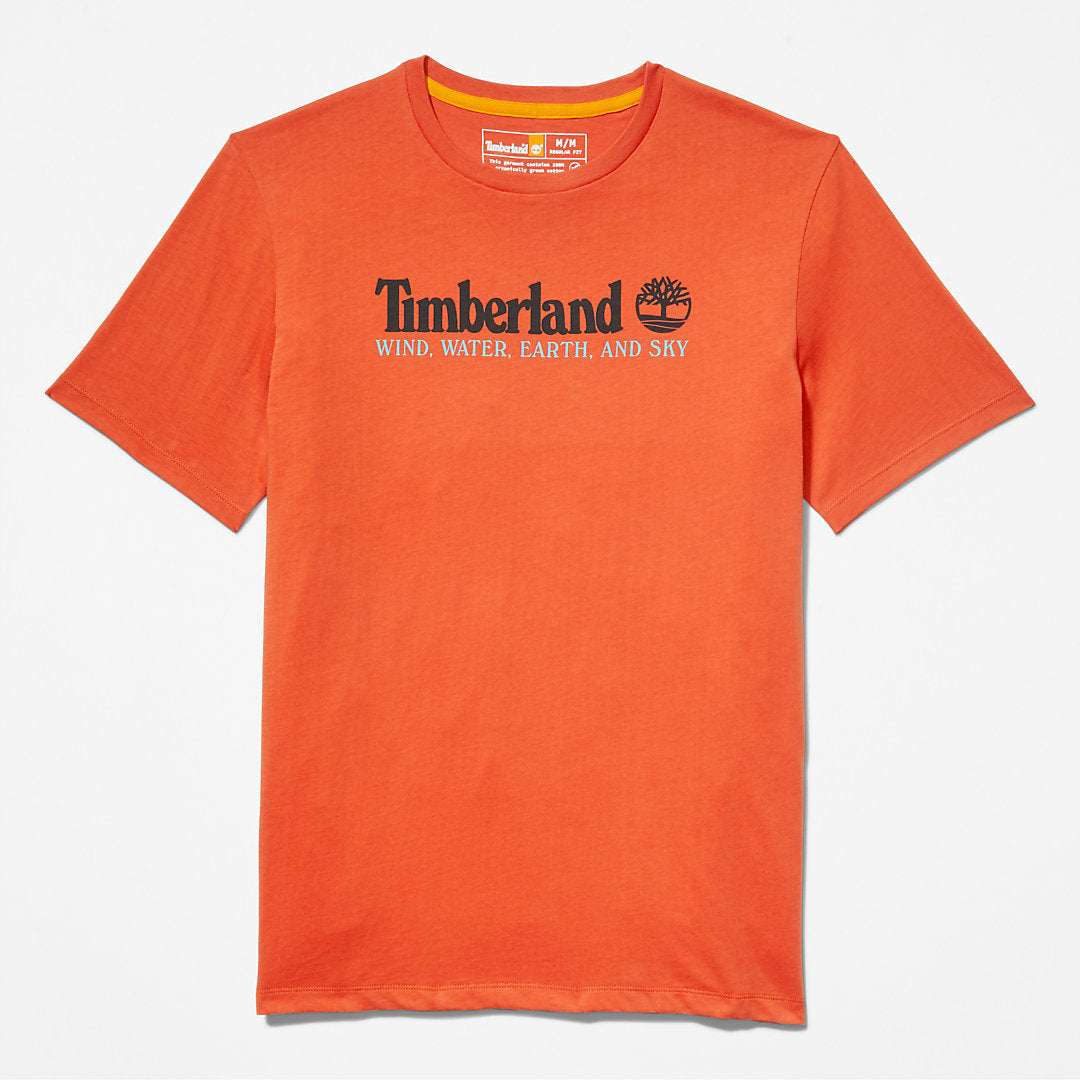 Mens Wind, Water, Earth and Sky™ T-Shirt for Men in Orange - Timberland