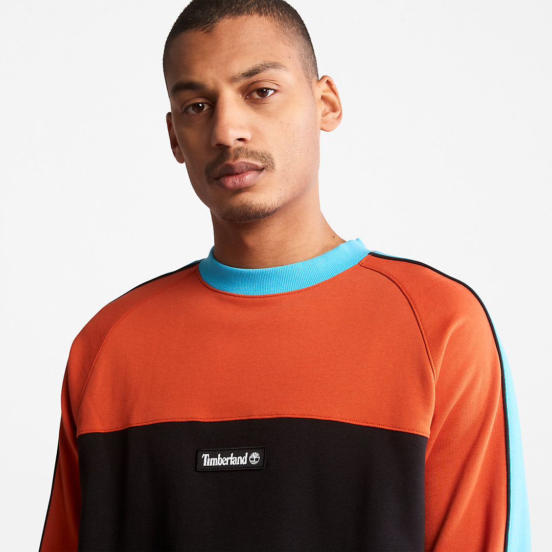 Mens Outdoor Archive Sweatshirt for Men in Orange - Timberland