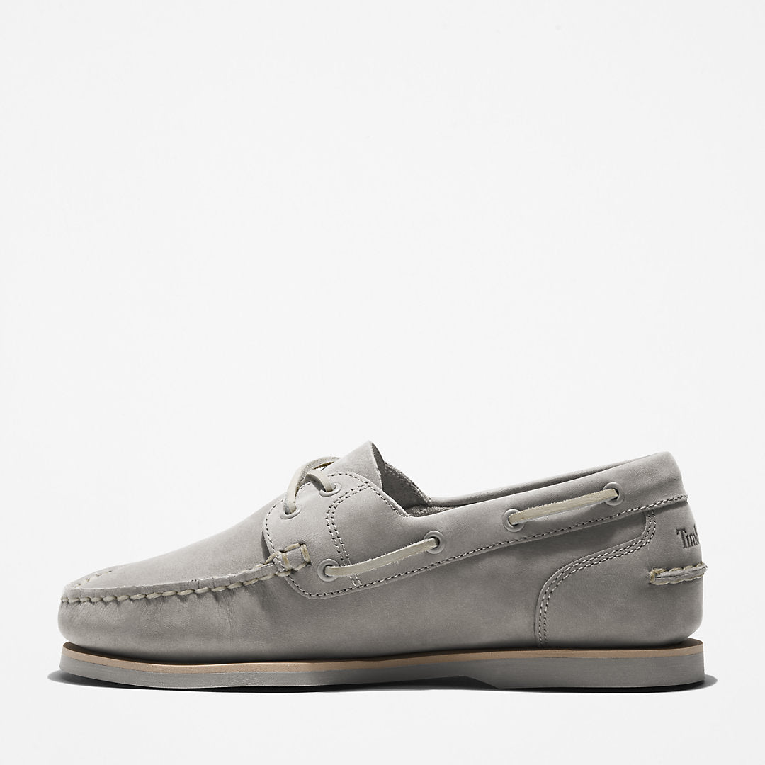 Womens Timberland® Classic 2-Eye Boat Shoe for Women in Grey - Timberland