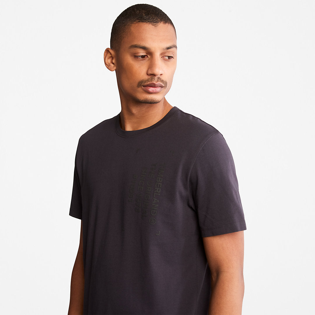 Mens Progressive Utility Graphic T-Shirt for Men in Black - Timberland