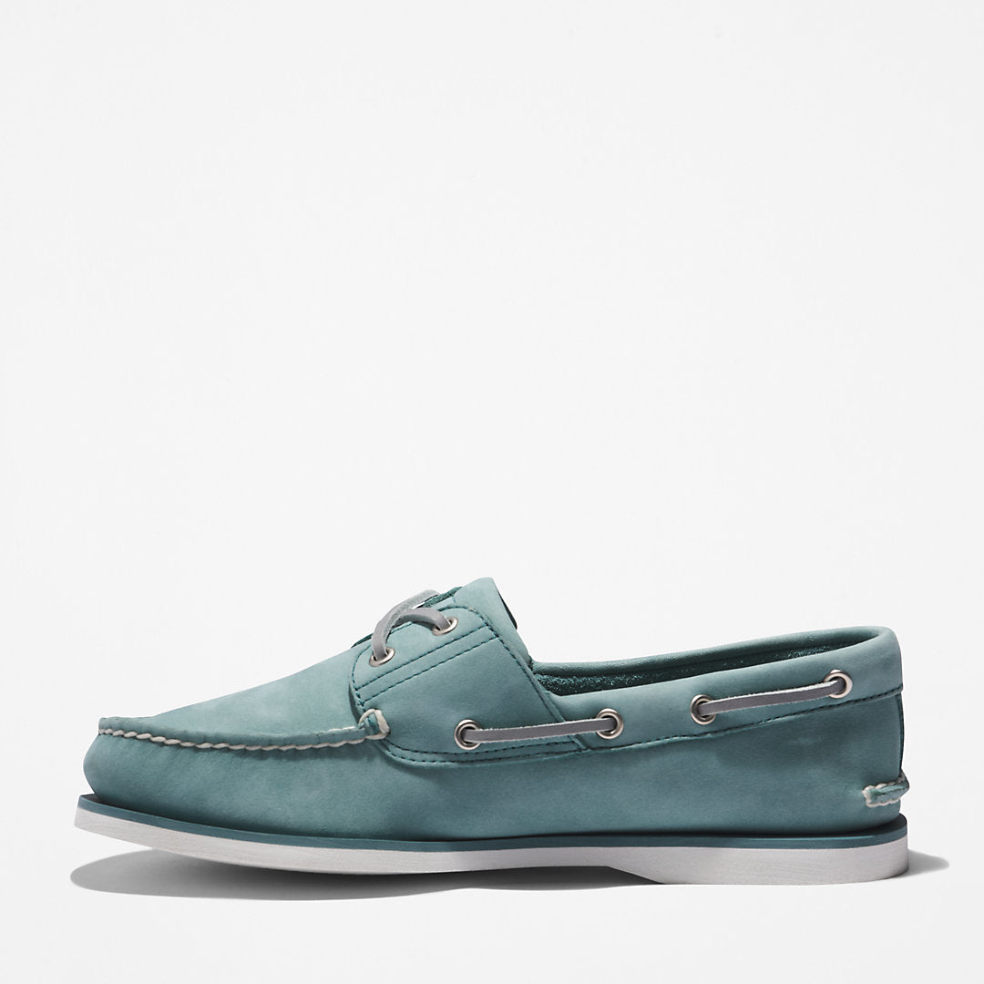 Mens Timberland® 2-Eye Classic Boat Shoe for Men in Light Blue - Timberland
