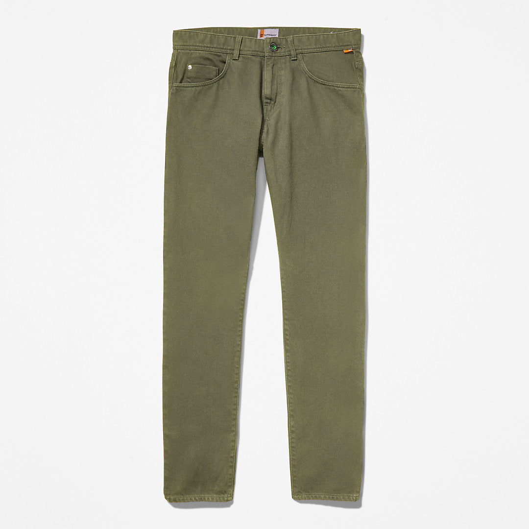 Mens Outdoor Heritage EK+ Denim Jeans for Men in Green - Timberland