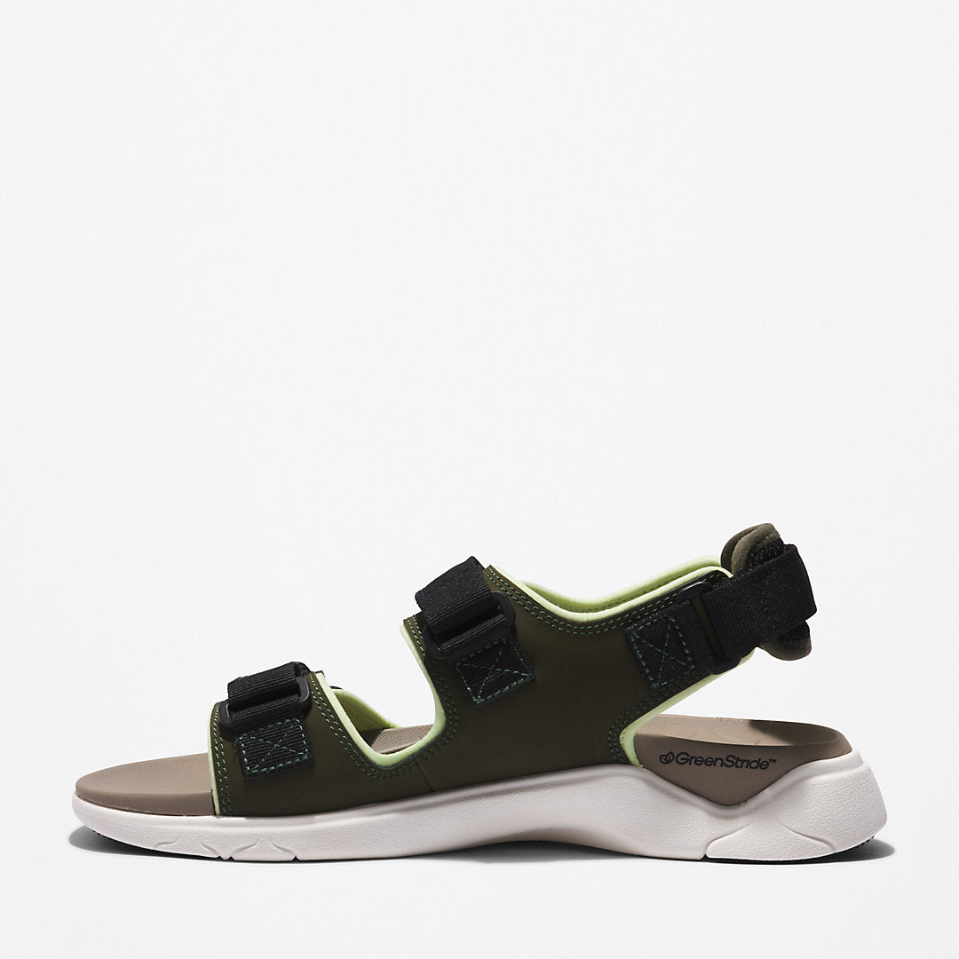 Mens TBL® Whitehaven Backstrap Sandal for Men in Dark Green - Timberland
