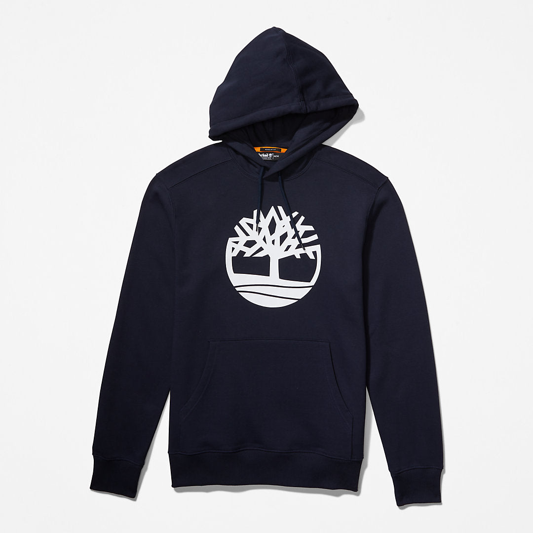 Mens Core Tree Logo Hoodie for Men in Navy - Timberland