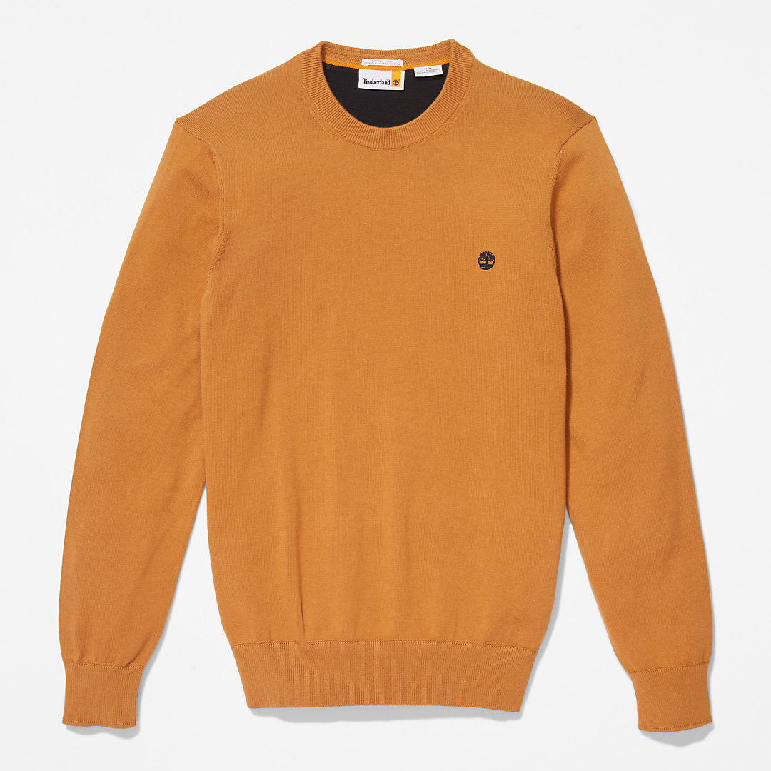 Mens Williams River Organic Cotton Sweater for Men in Yellow - Timberland