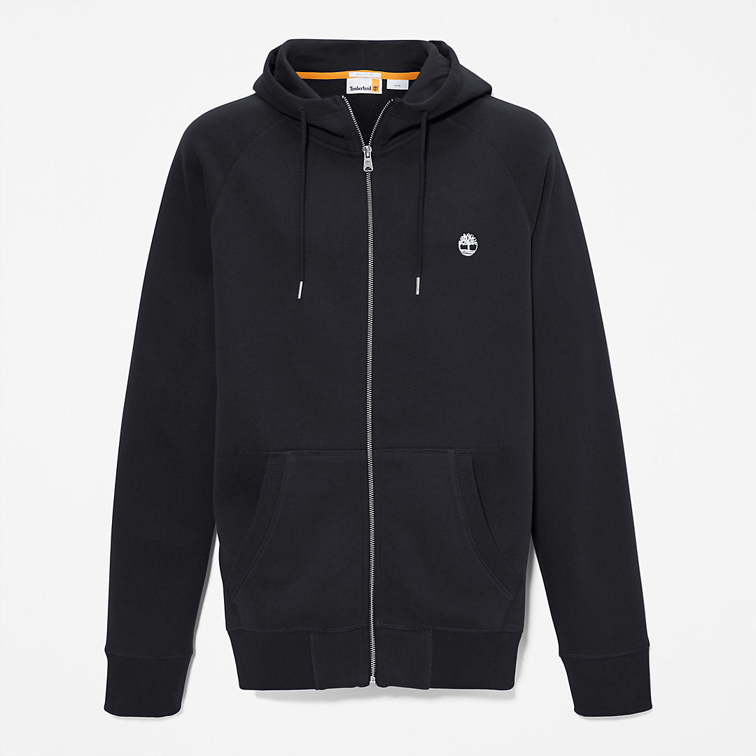Mens Exeter River Zip Hoodie for Men in Black - Timberland