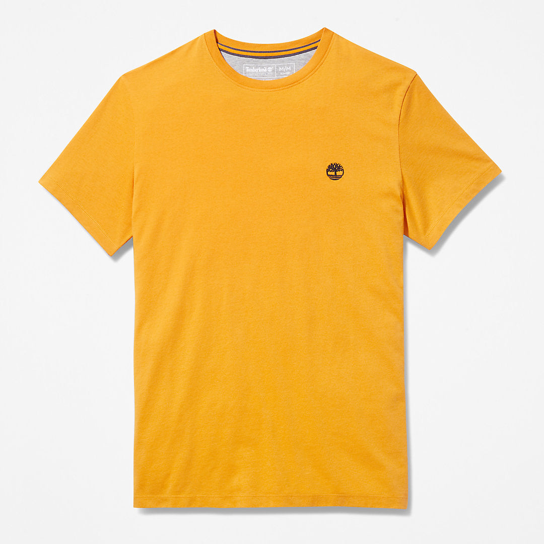 Mens Dunstan River Crew Tee for Men in Orange - Timberland