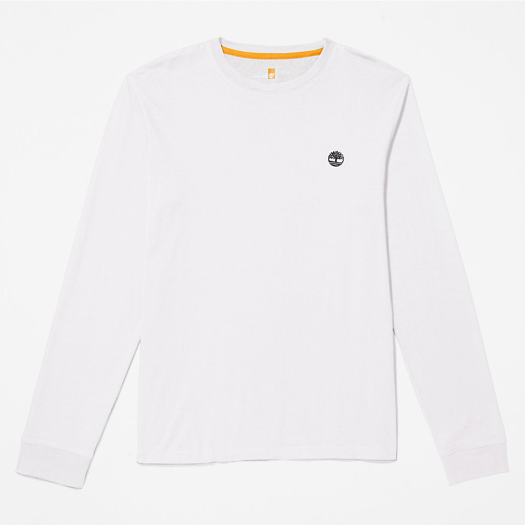 Mens Dunstan River LS T-Shirt for Men in White - Timberland