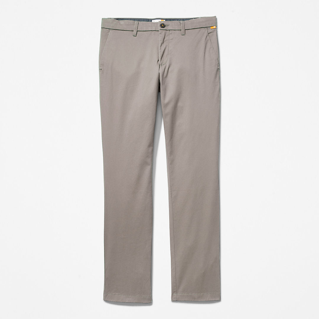 Mens Sargent Lake Stretch Chinos for Men in Grey - Timberland