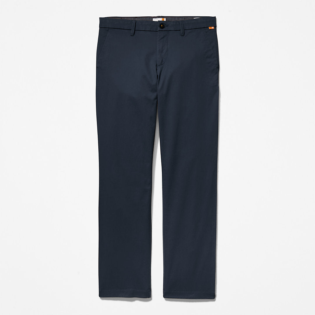 Mens Squam Lake Twill Chino Pants for Men in Navy - Timberland
