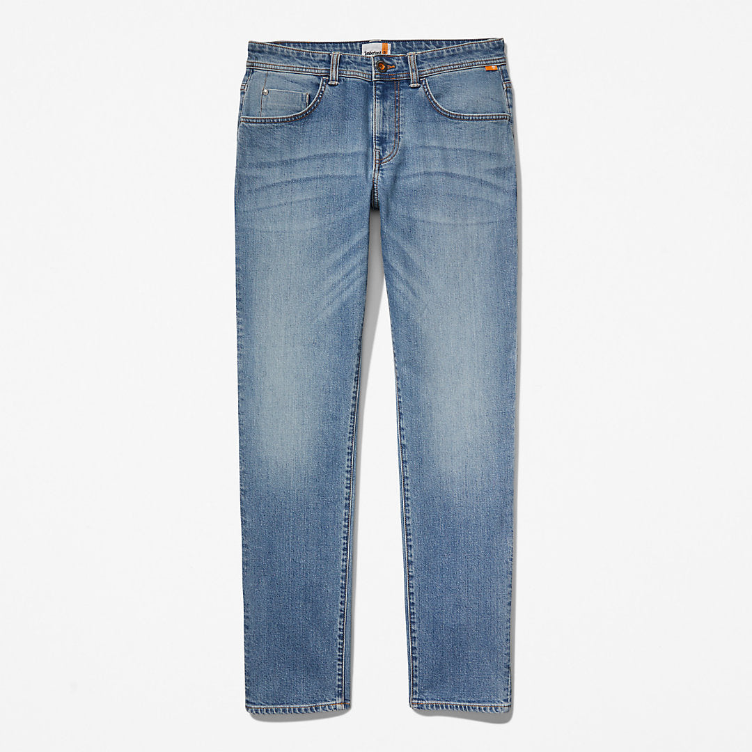 Mens Sargent Lake Stretch Jeans for Men in Light Blue - Timberland