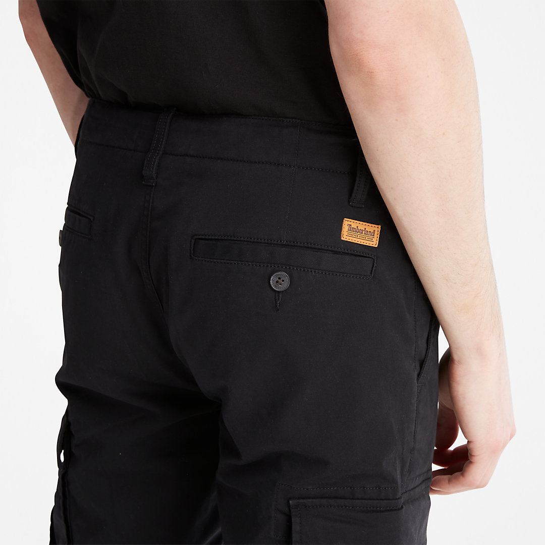 Mens Squam Lake Cargo Trousers for Men in Black - Timberland
