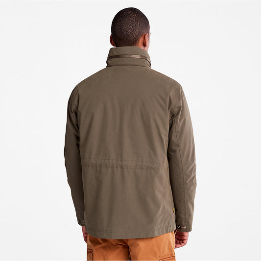 Mens Snowdon Peak 3-in-1 M65 Jacket for Men in Dark Green - Timberland