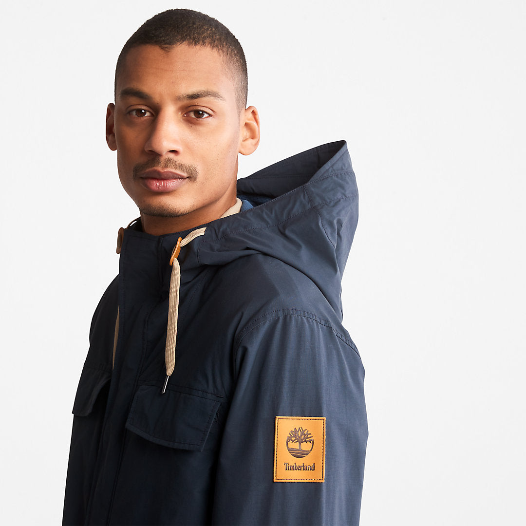 Mens Outdoor Heritage Field Parka for Men in Navy - Timberland