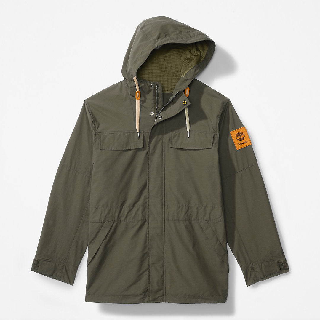 Mens Outdoor Heritage Field Parka for Men in Dark Green - Timberland