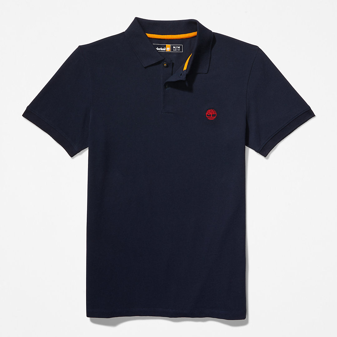 Mens Merrymeeting River Polo Shirt for Men in Navy - Timberland