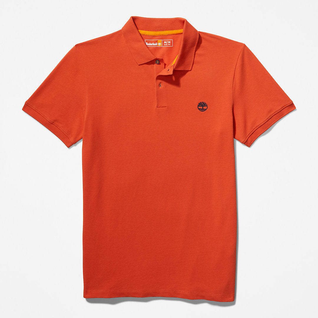 Mens Merrymeeting River Polo Shirt for Men in Orange - Timberland