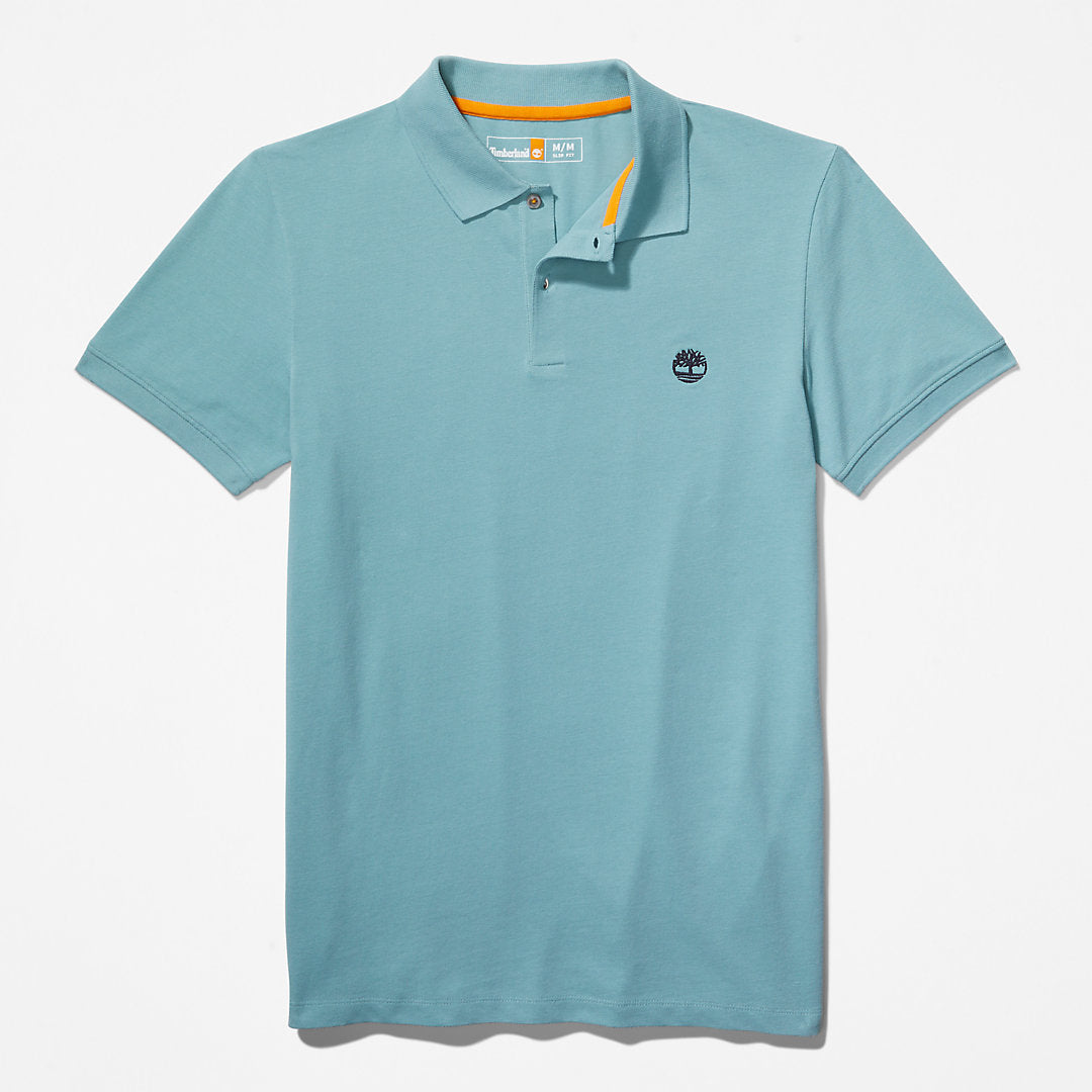 Mens Merrymeeting River Polo Shirt for Men in Green - Timberland