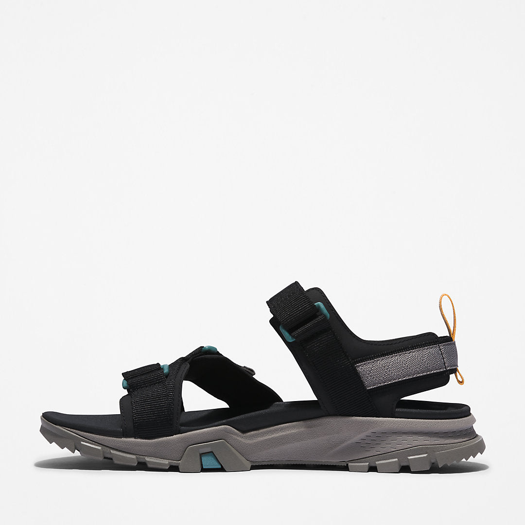 Mens Garrison Trail Webbing-strap Sandal for Men in Black - Timberland