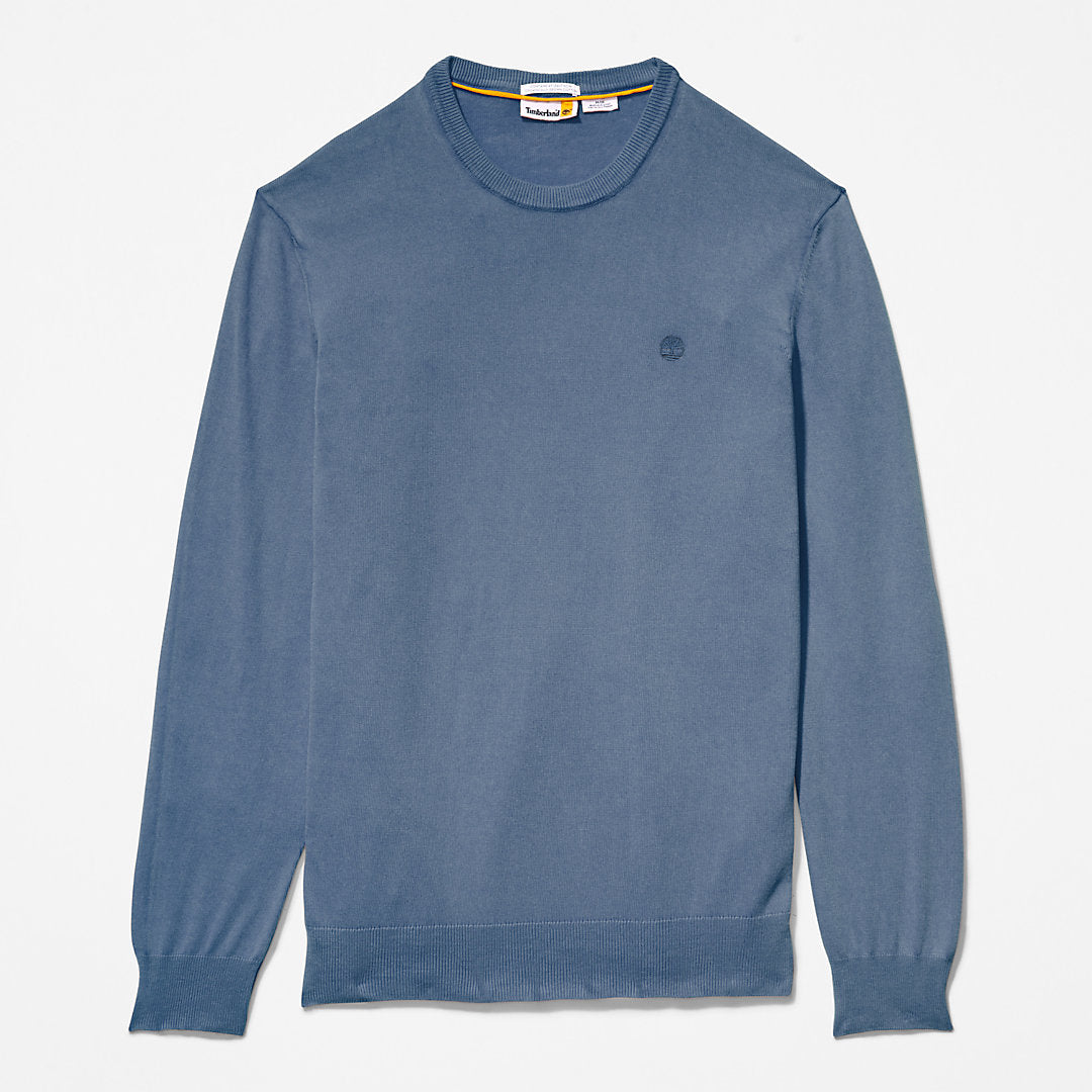 Mens Garment-Dyed Sweatshirt for Men in Navy - Timberland