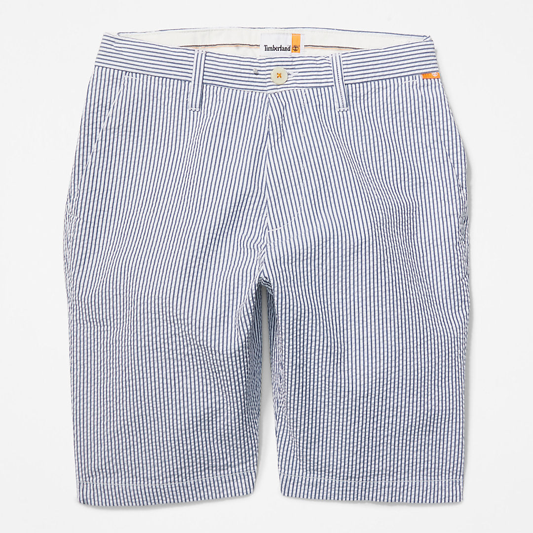 Mens Seersucker Shorts for Men in Blue - Timberland