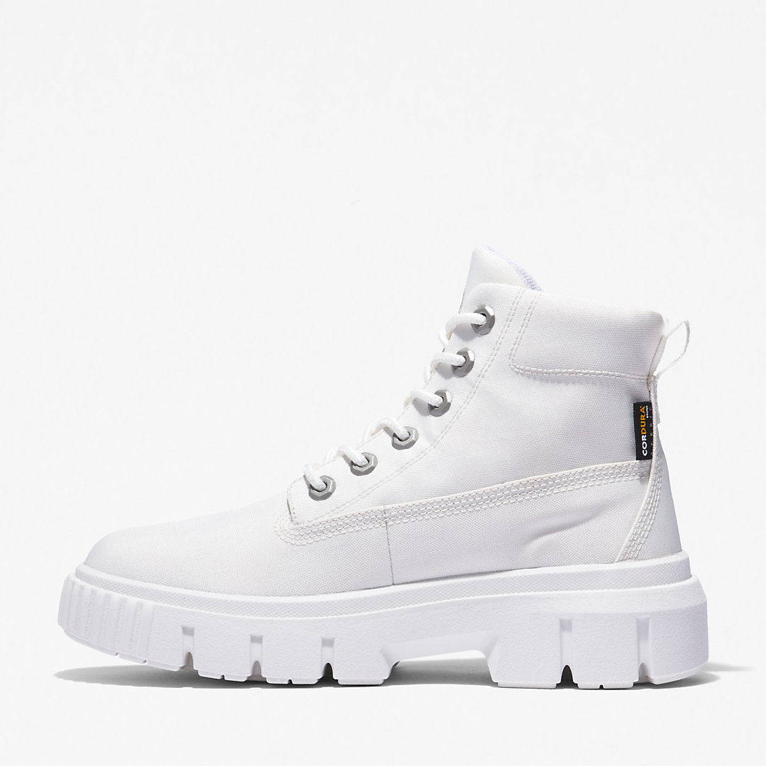 Womens Greyfield Canvas Boot for Women in White - Timberland