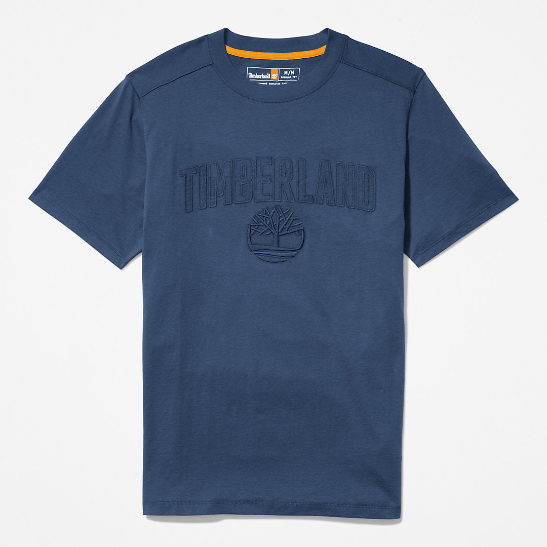 Mens Outdoor Heritage EK+ Graphic T-Shirt for Men in Blue - Timberland