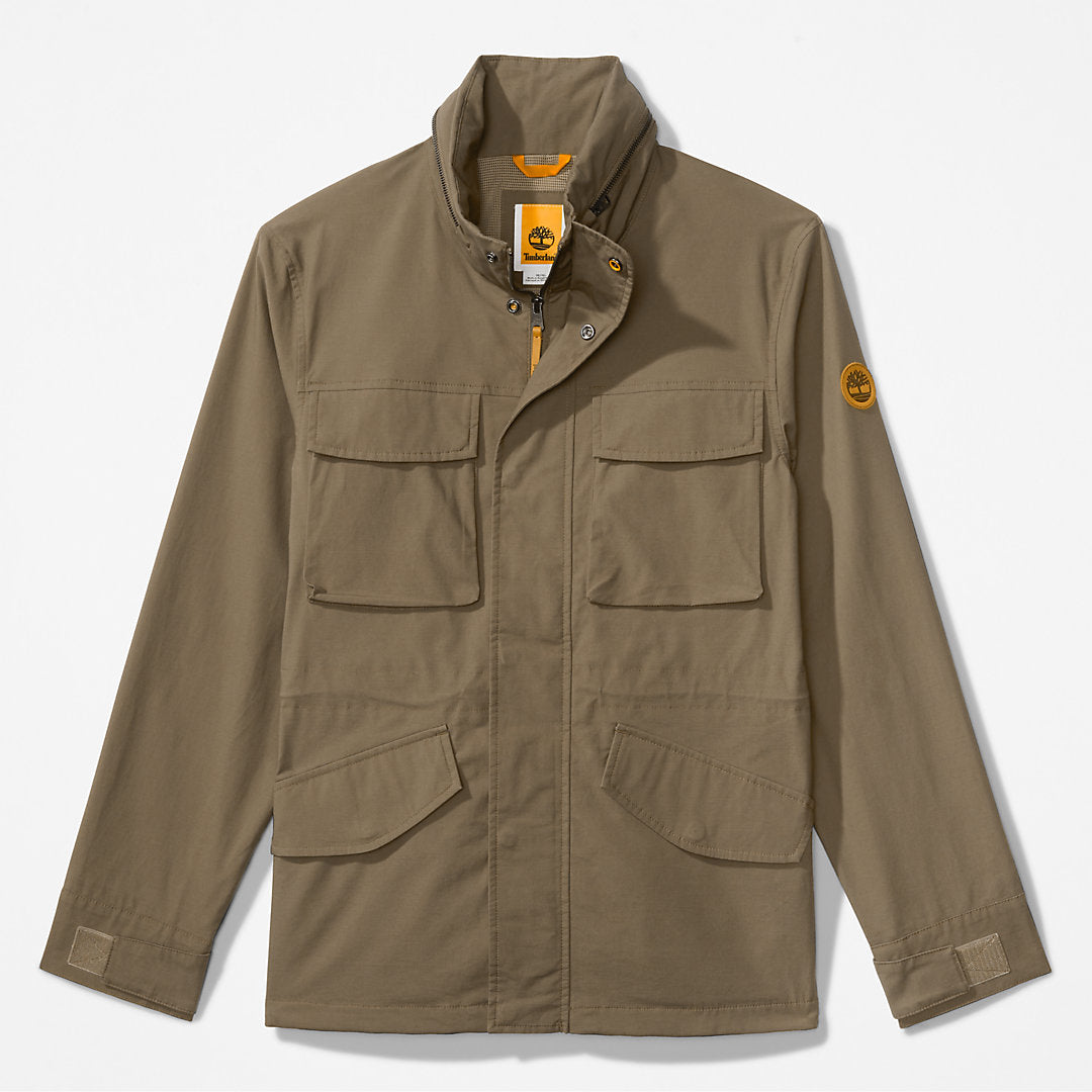 Mens Outdoor Heritage Field Jacket for Men in Dark Green - Timberland