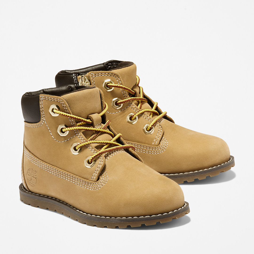 Kids Pokey Pine 6 Inch Boot for Toddler in Yellow - Timberland