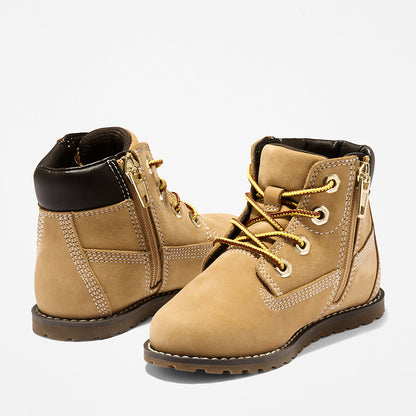 Kids Pokey Pine 6 Inch Boot for Toddler in Yellow - Timberland