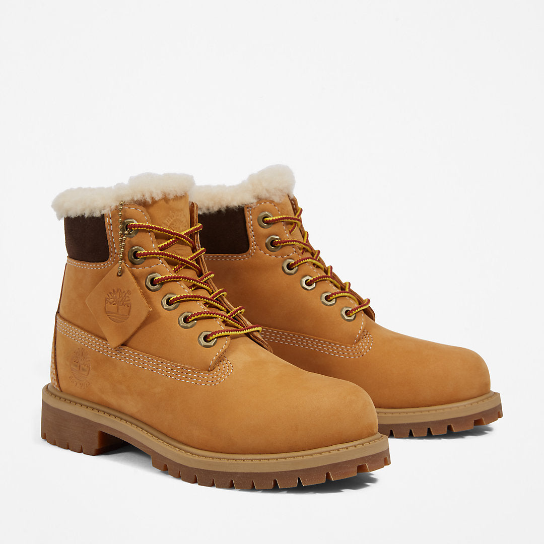 Kids Timberland® Premium 6 Inch Winter Boot for Junior in Yellow - Timberland