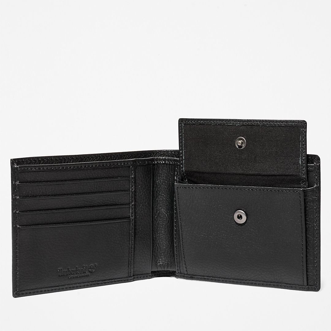 Mens Kennebunk Large Wallet for Men in Black - Timberland