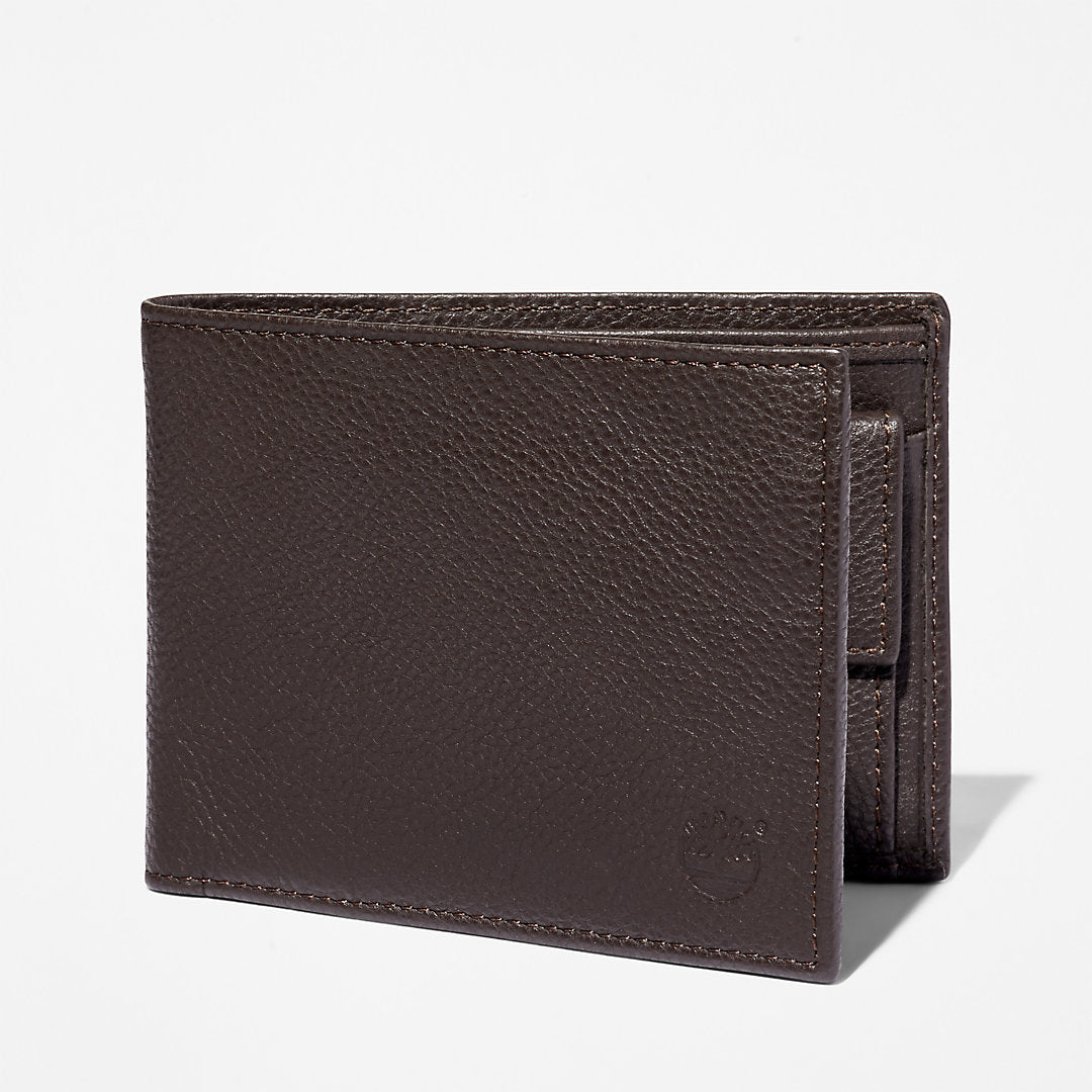 Mens Kennebunk Large Wallet for Men in Dark Brown - Timberland