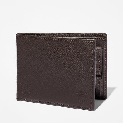 Mens Kennebunk Large Wallet for Men in Dark Brown - Timberland