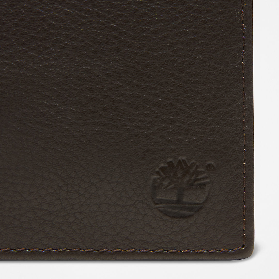 Mens Kennebunk Large Wallet for Men in Dark Brown - Timberland