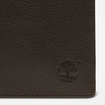 Mens Kennebunk Large Wallet for Men in Dark Brown - Timberland