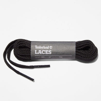 Mens 119.4cm / 47" Flat Replacement Laces in Black - Timberland