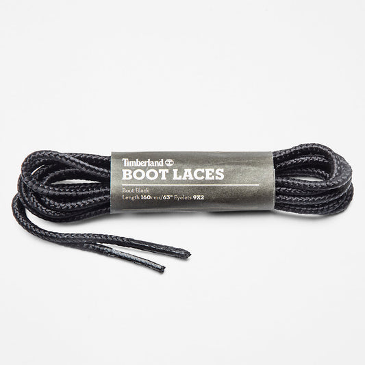 Mens 160cm/64'' Replacement Boot Laces in Black - Timberland