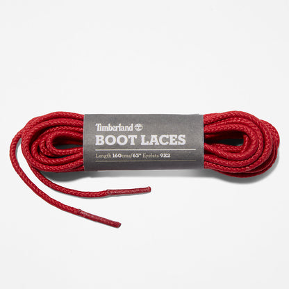Mens 160cm/64'' Replacement Boot Laces in Red - Timberland