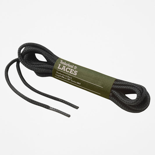 Mens 89cm/35" Weatherbuck Replacement Laces in Black - Timberland